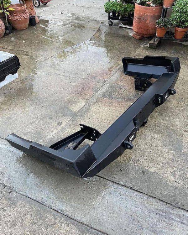 Toyota Tacoma Rear 3rd gen High Clearance relentlessly Fabricated Bumper.