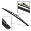 2PCS Front 12" Ford & GM Polished Stainless Steel Windshield Wiper Blades